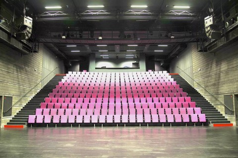 La salle du Théâtre Joliette, à deux pas du bar