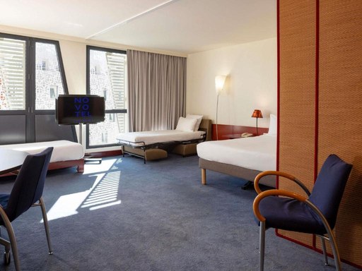 A family suite at Novotel Suites Euromed