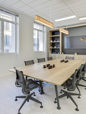 Meeting room at Obratori in Marseille