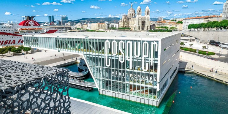 The Cosquer Méditerranée building at Villa Méditerranée, Marseille