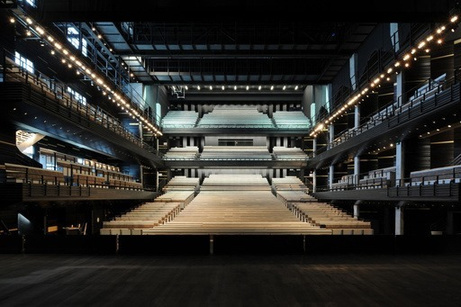 The Grande Salle of the Cepac Silo seen from the stage