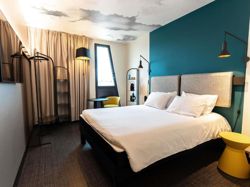 A modern room at ibis Marseille Centre Euromed