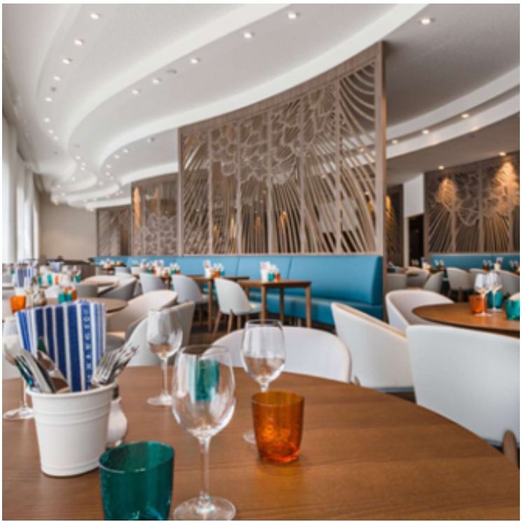 Le restaurant méditerranéen du Golden Tulip Marseille Euromed