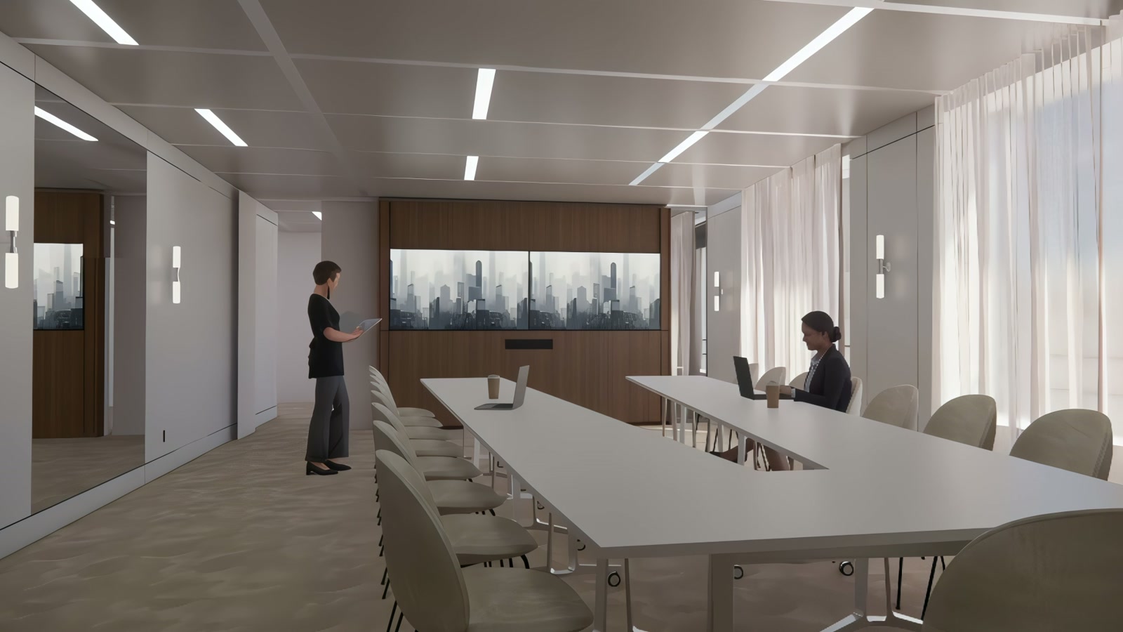 Salle de réunion modulable du M Rooftop