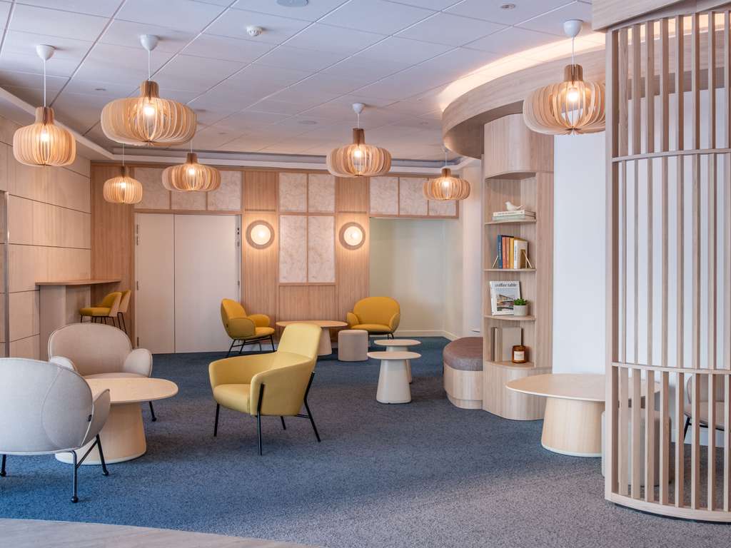 A common area at Novotel Marseille Centre Gare